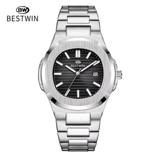 Bestwin Silver with black dial