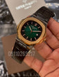 PP Rose two tone with green dial