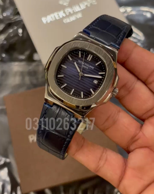 PP Strap blue dial watch