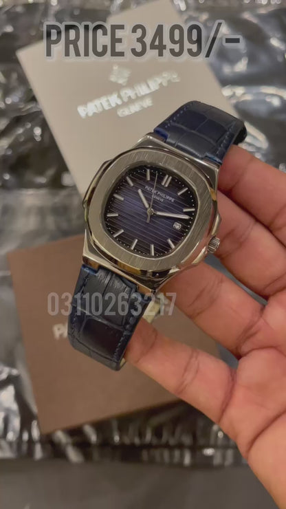 PP Strap blue dial watch