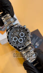 RLX Daytona Silver Chain with Black Dial